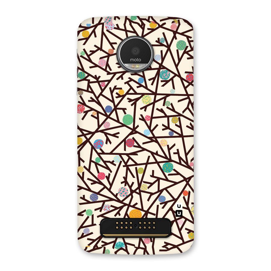 Stem Pattern Back Case for Moto Z Play