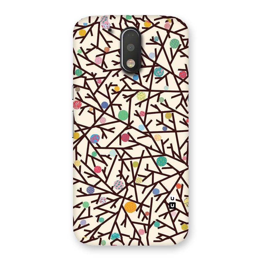 Stem Pattern Back Case for Motorola Moto G4