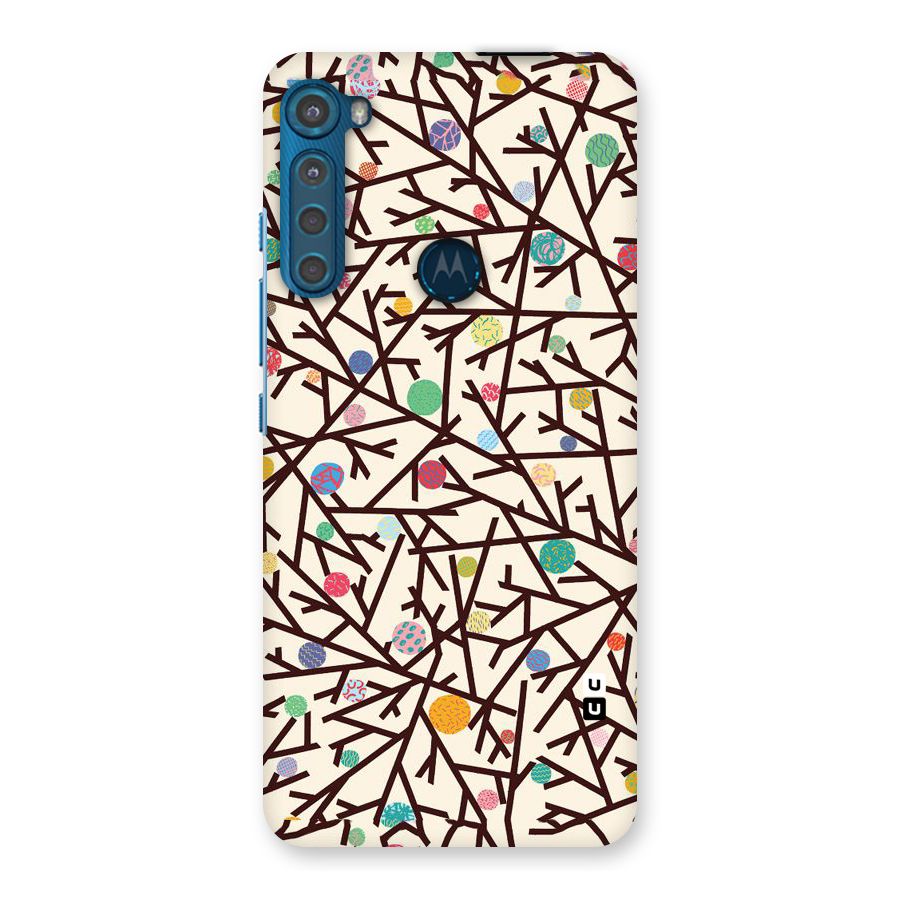Stem Pattern Back Case for Motorola One Fusion Plus