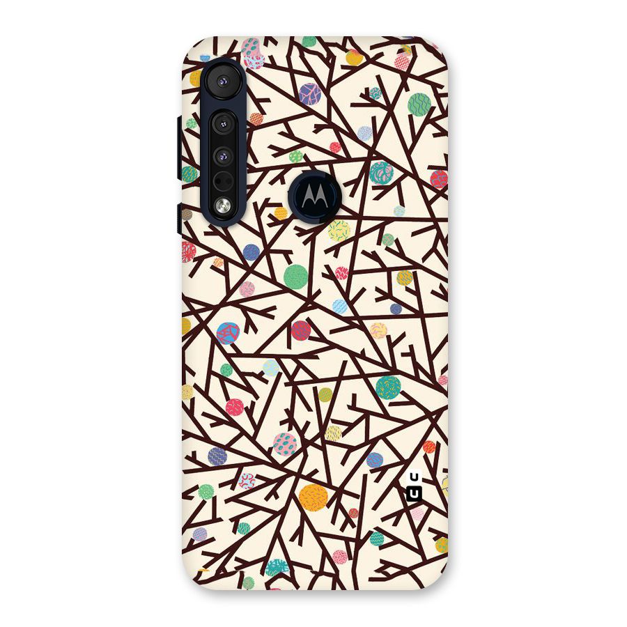 Stem Pattern Back Case for Motorola One Macro