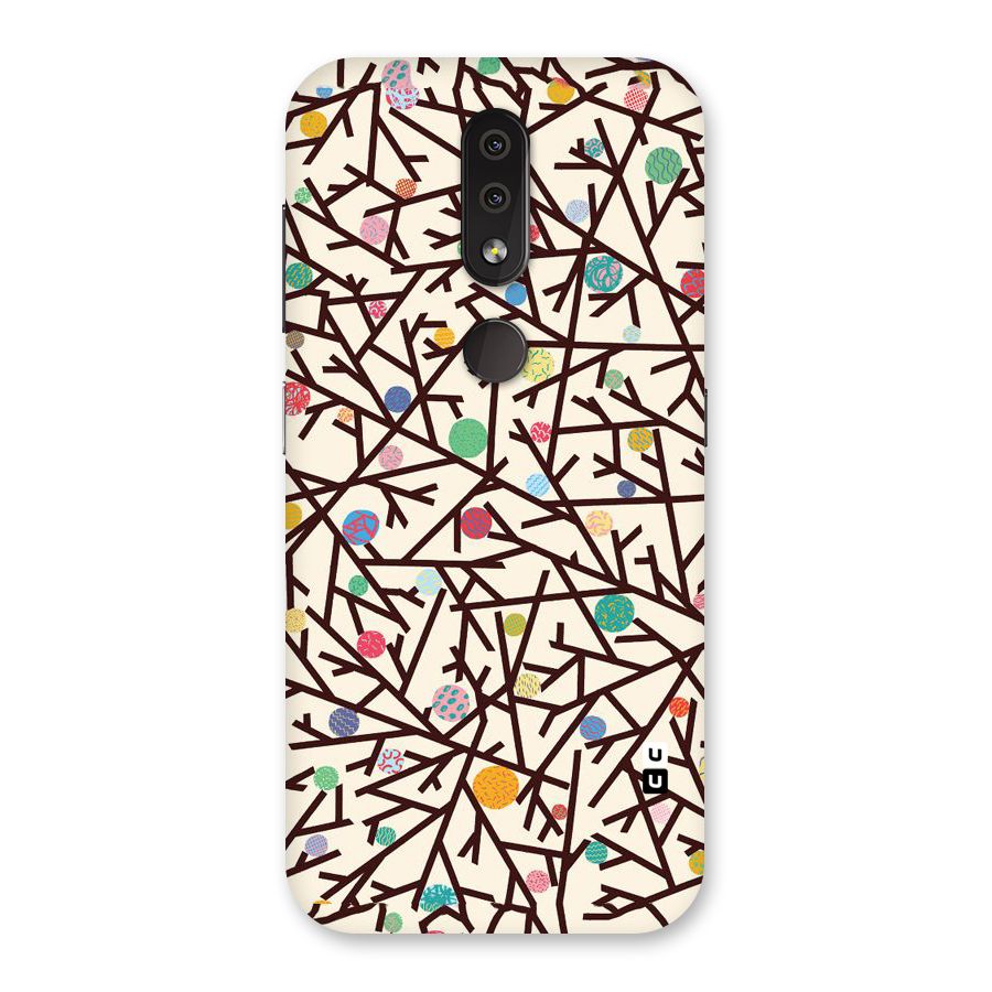 Stem Pattern Back Case for Nokia 4.2