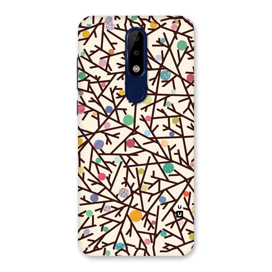 Stem Pattern Back Case for Nokia 5.1 Plus