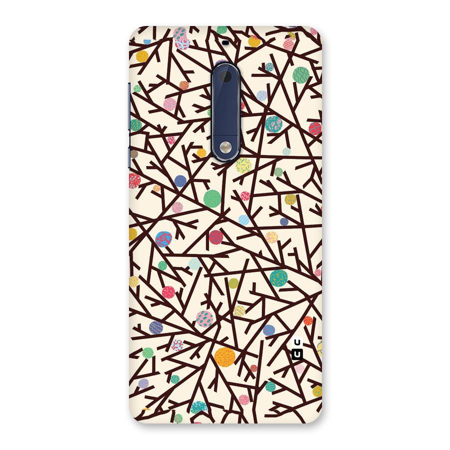 Stem Pattern Back Case for Nokia 5