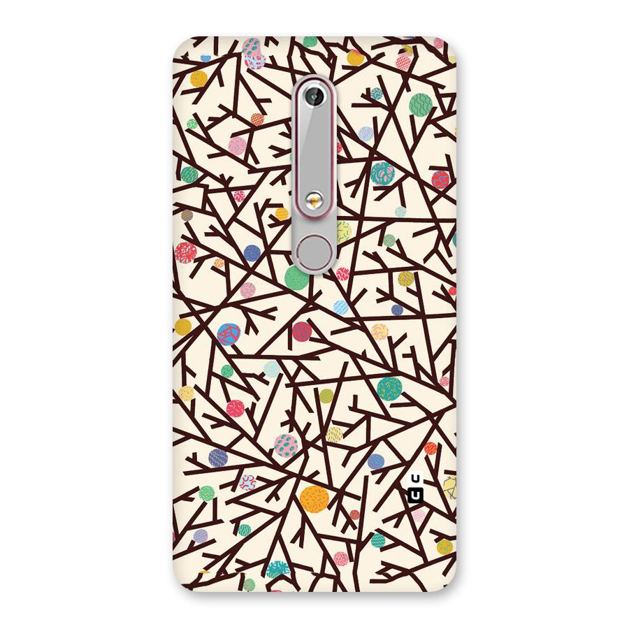 Stem Pattern Back Case for Nokia 6.1