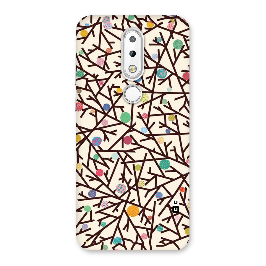 Stem Pattern Back Case for Nokia 6.1 Plus
