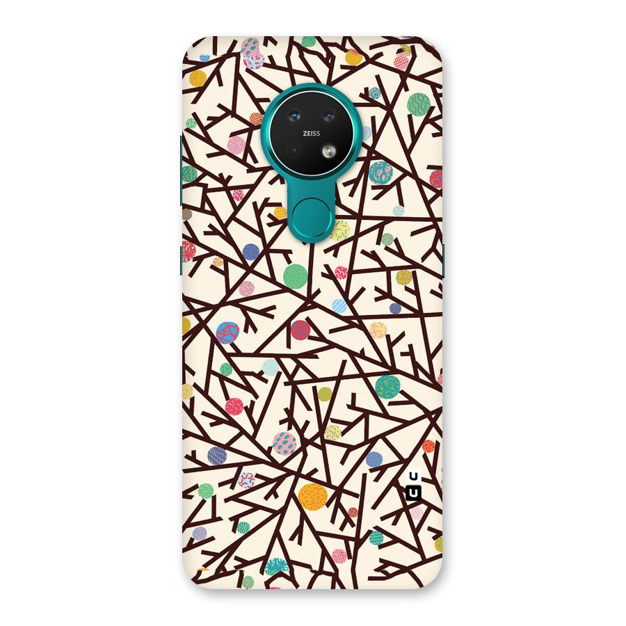 Stem Pattern Back Case for Nokia 7.2
