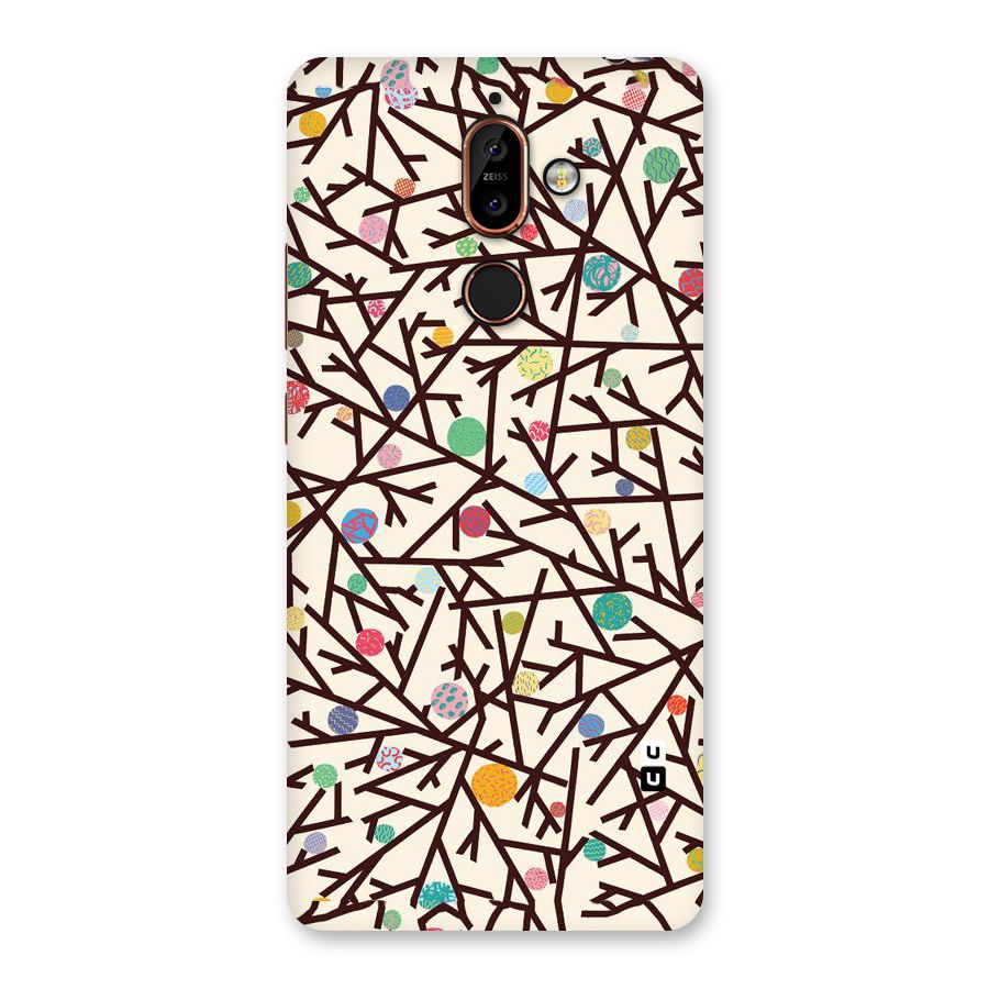 Stem Pattern Back Case for Nokia 7 Plus