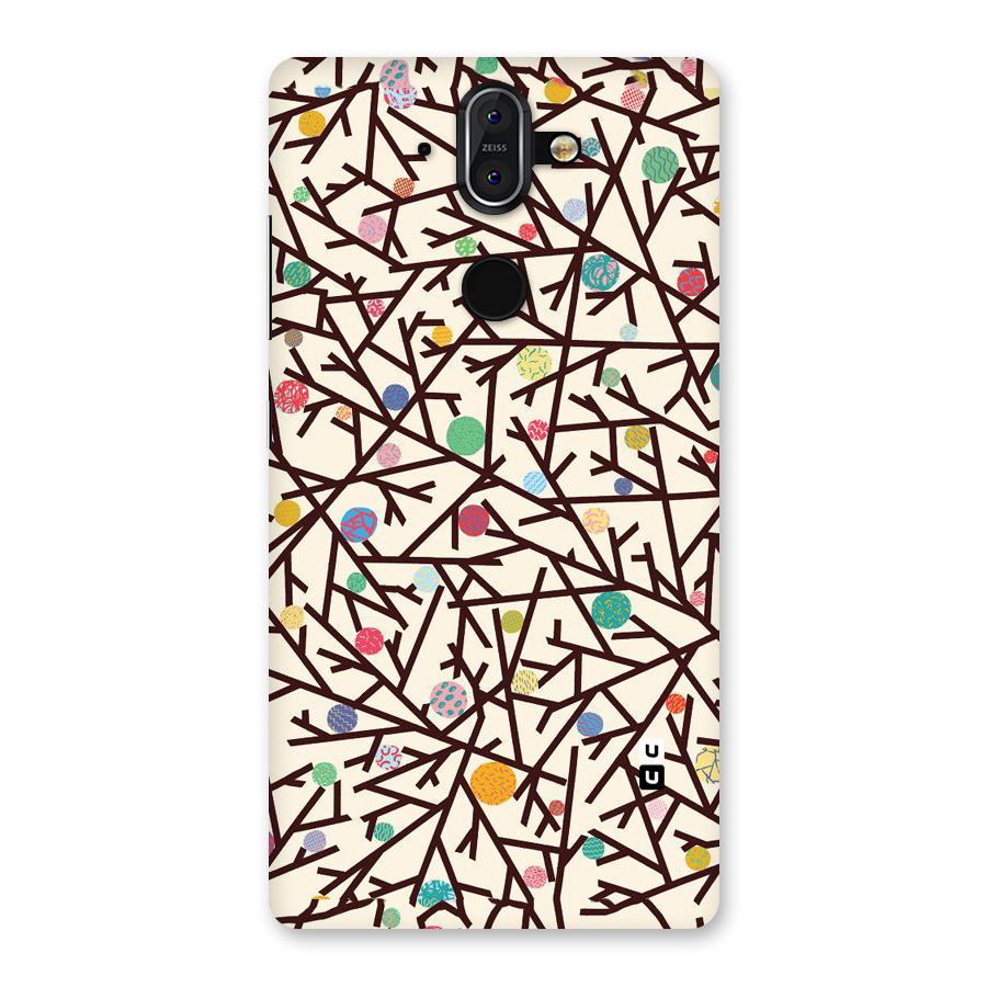 Stem Pattern Back Case for Nokia 8 Sirocco