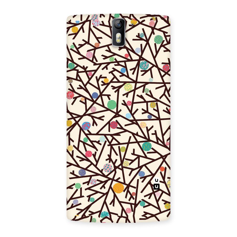 Stem Pattern Back Case for One Plus One