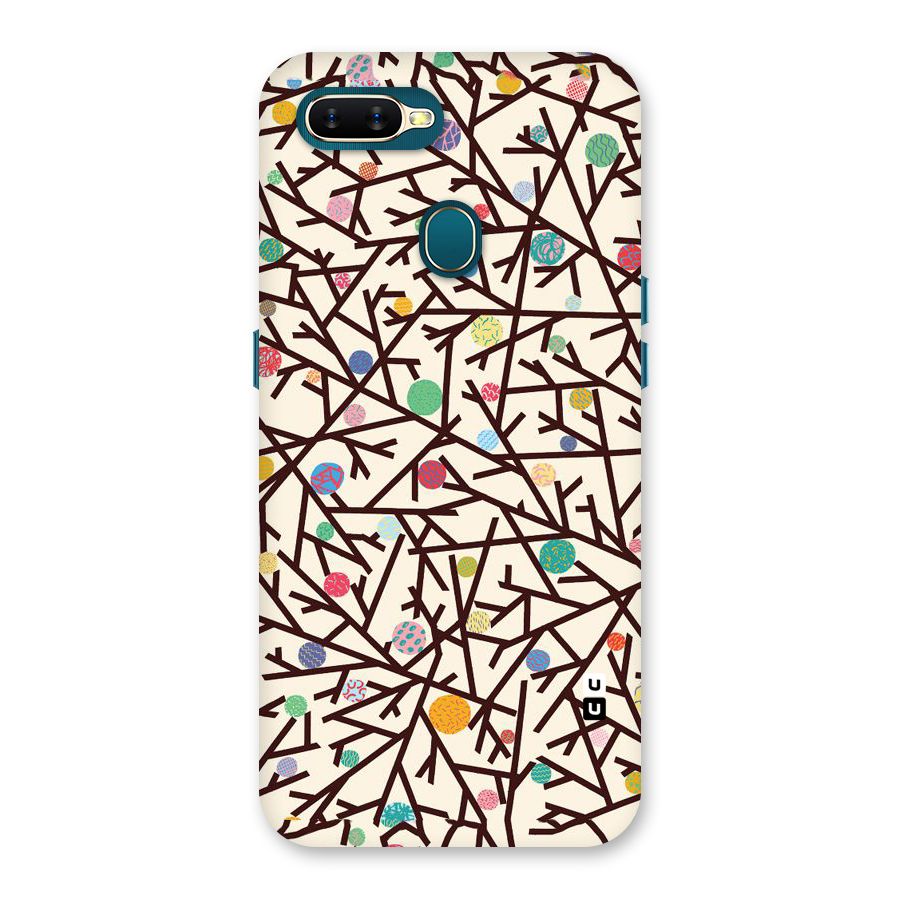 Stem Pattern Back Case for Oppo A11k