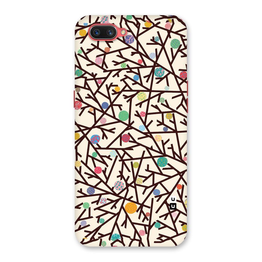 Stem Pattern Back Case for Oppo A3s