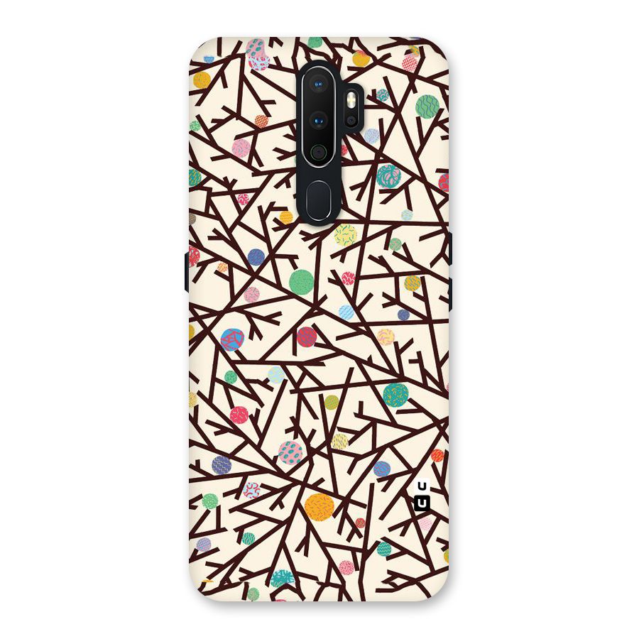 Stem Pattern Back Case for Oppo A5 (2020)