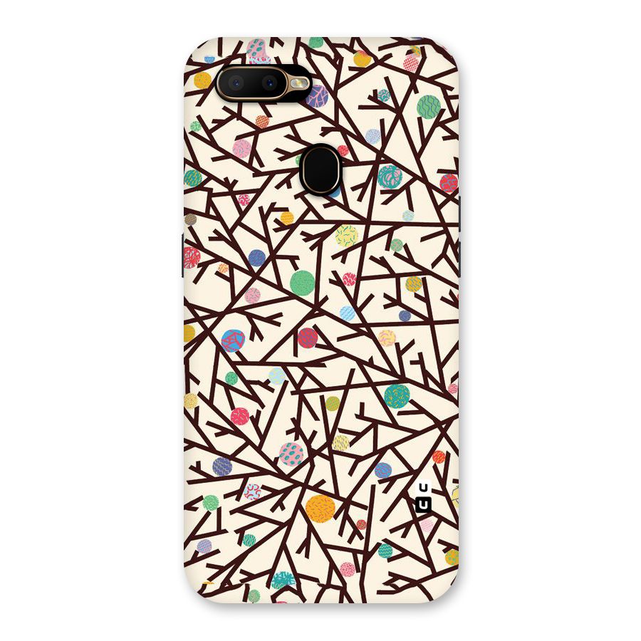 Stem Pattern Back Case for Oppo A5s