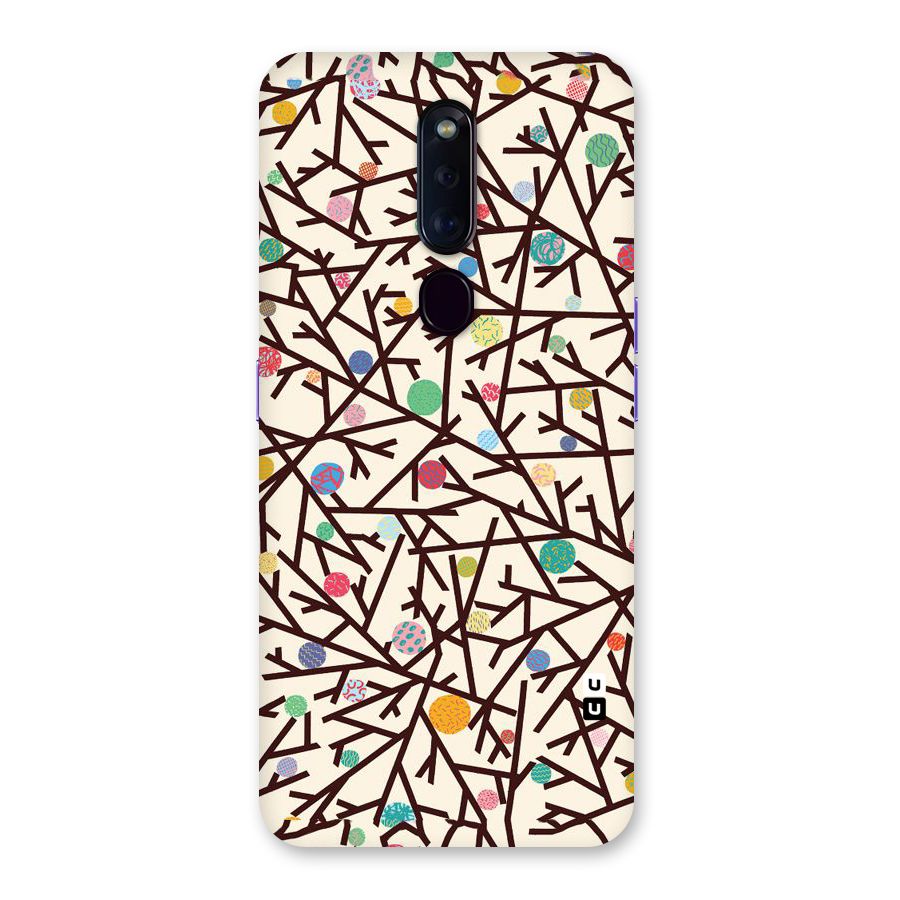 Stem Pattern Back Case for Oppo F11 Pro