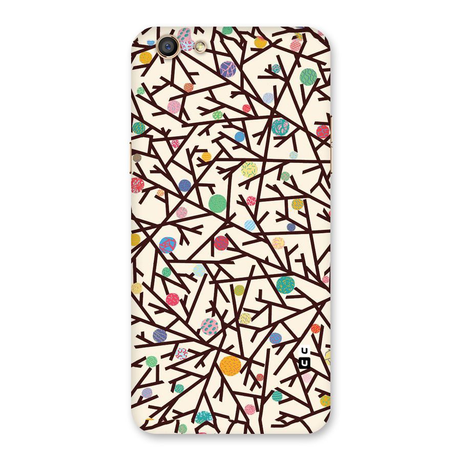 Stem Pattern Back Case for Oppo F3