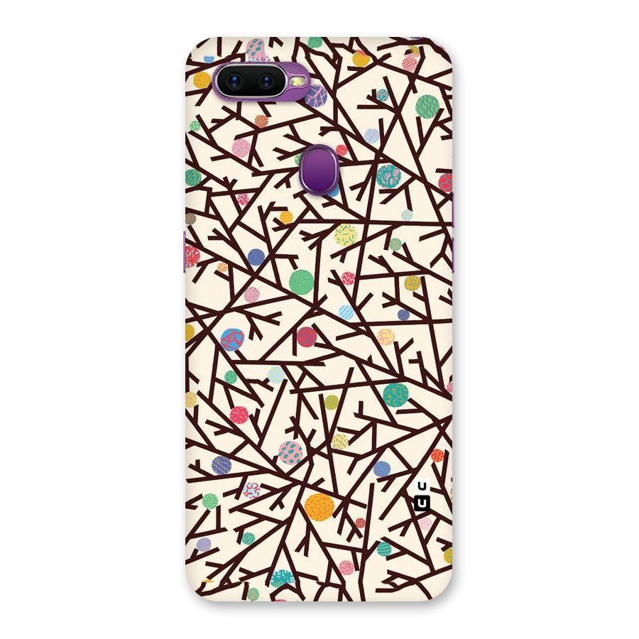 Stem Pattern Back Case for Oppo F9
