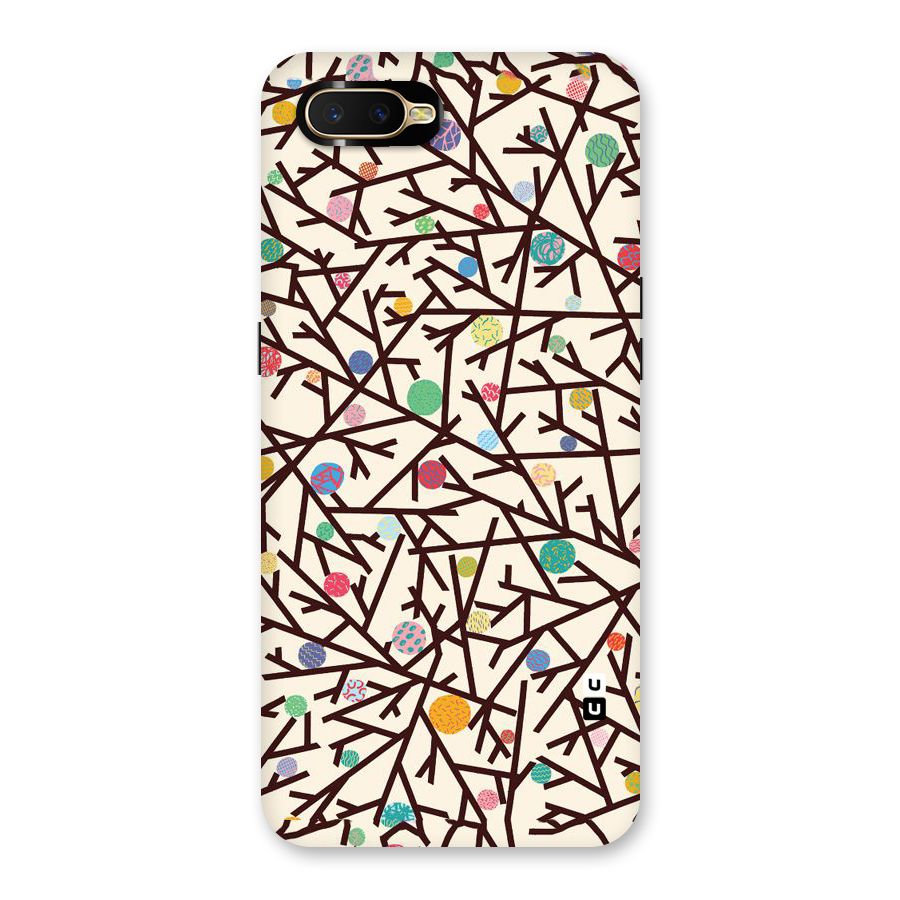 Stem Pattern Back Case for Oppo K1