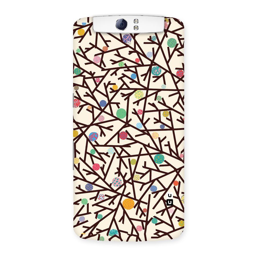 Stem Pattern Back Case for Oppo N1