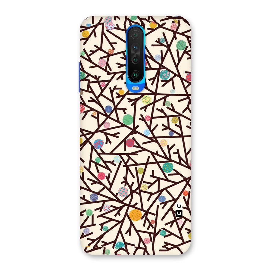 Stem Pattern Back Case for Poco X2