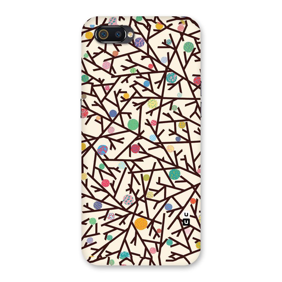 Stem Pattern Back Case for Realme C2