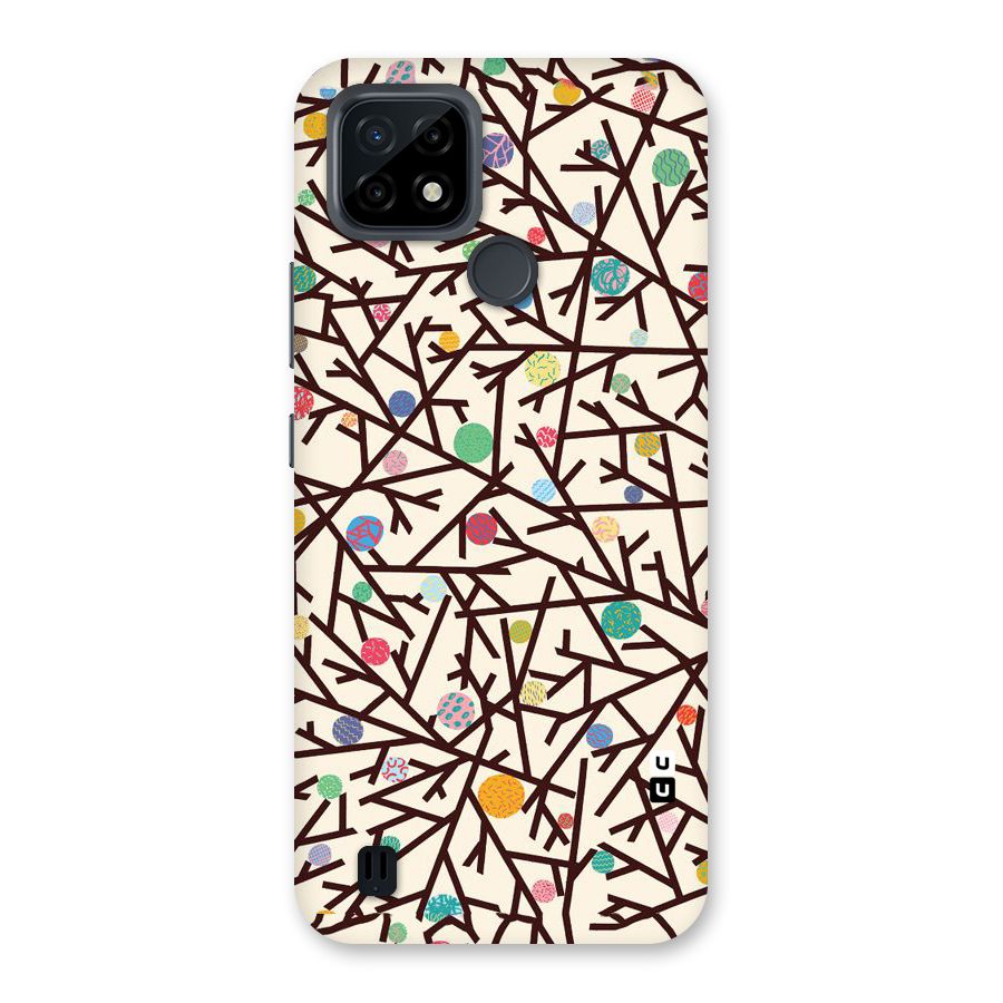 Stem Pattern Back Case for Realme C21