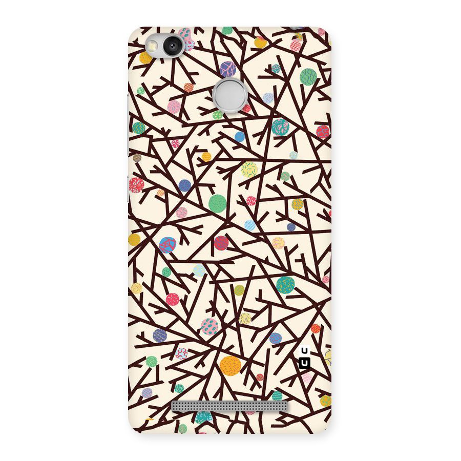 Stem Pattern Back Case for Redmi 3S Prime
