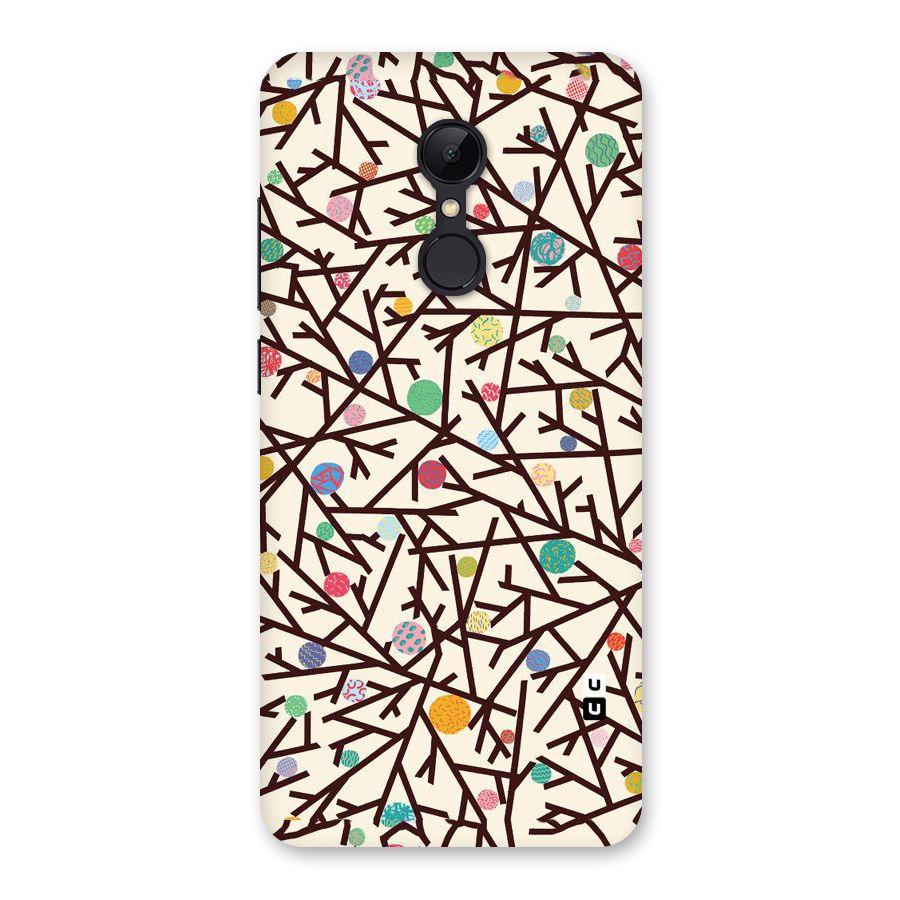 Stem Pattern Back Case for Redmi 5