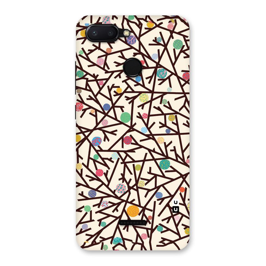 Stem Pattern Back Case for Redmi 6