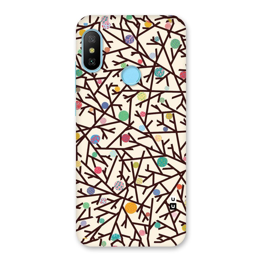 Stem Pattern Back Case for Redmi 6 Pro