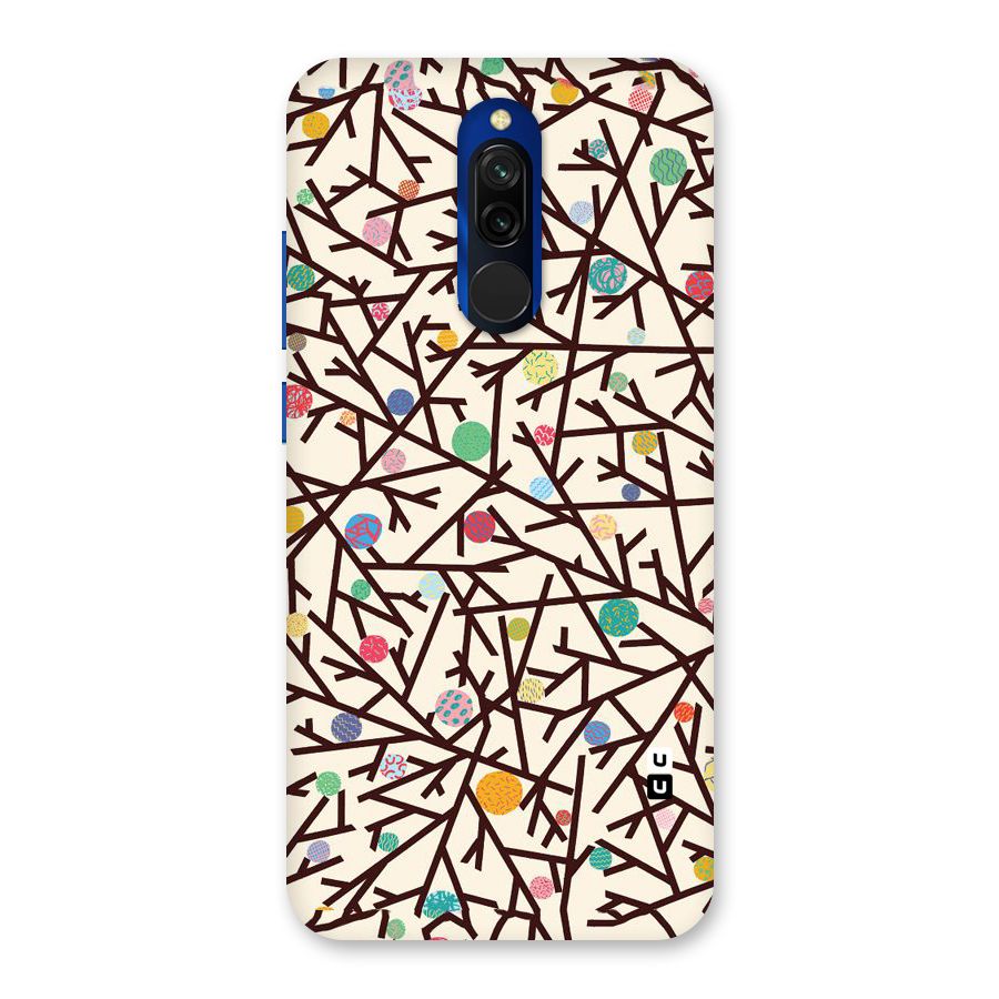 Stem Pattern Back Case for Redmi 8