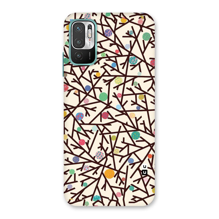 Stem Pattern Back Case for Redmi Note 10T 5G
