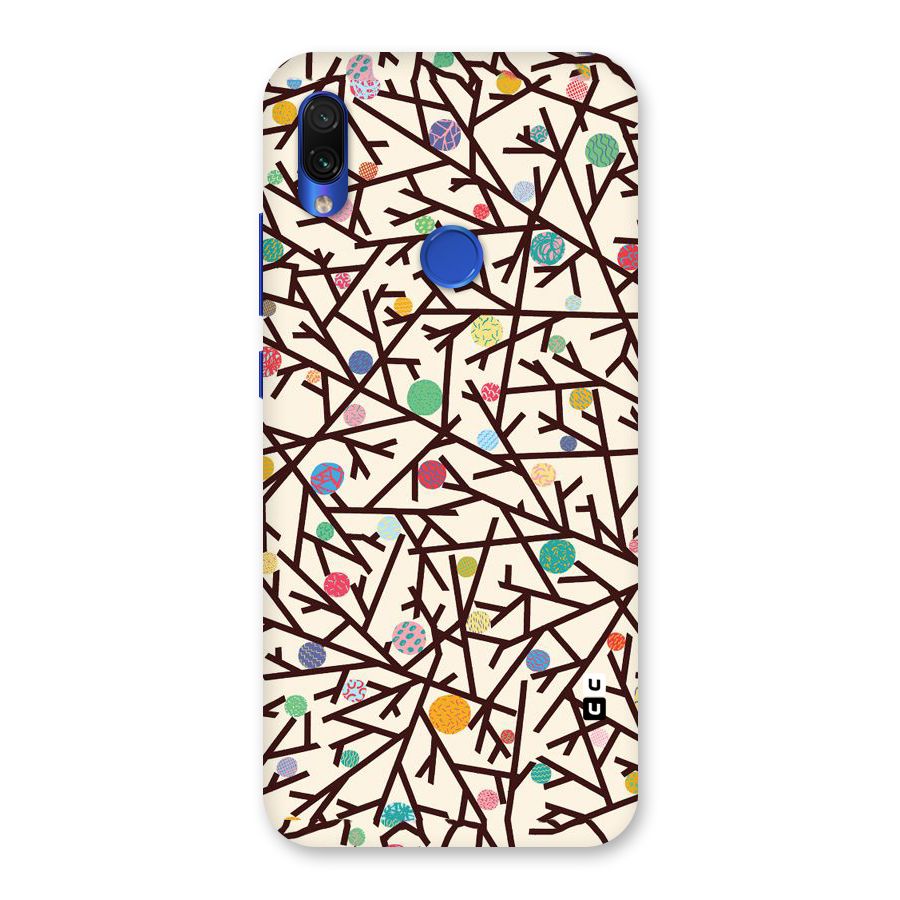 Stem Pattern Back Case for Redmi Note 7S