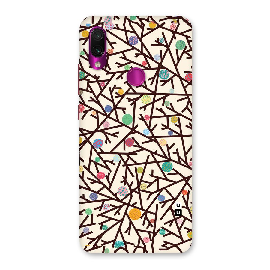 Stem Pattern Back Case for Redmi Note 7 Pro