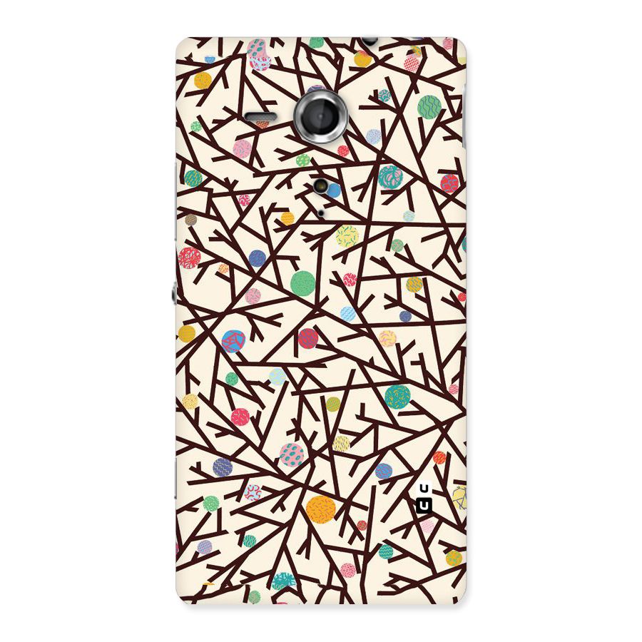 Stem Pattern Back Case for Sony Xperia SP