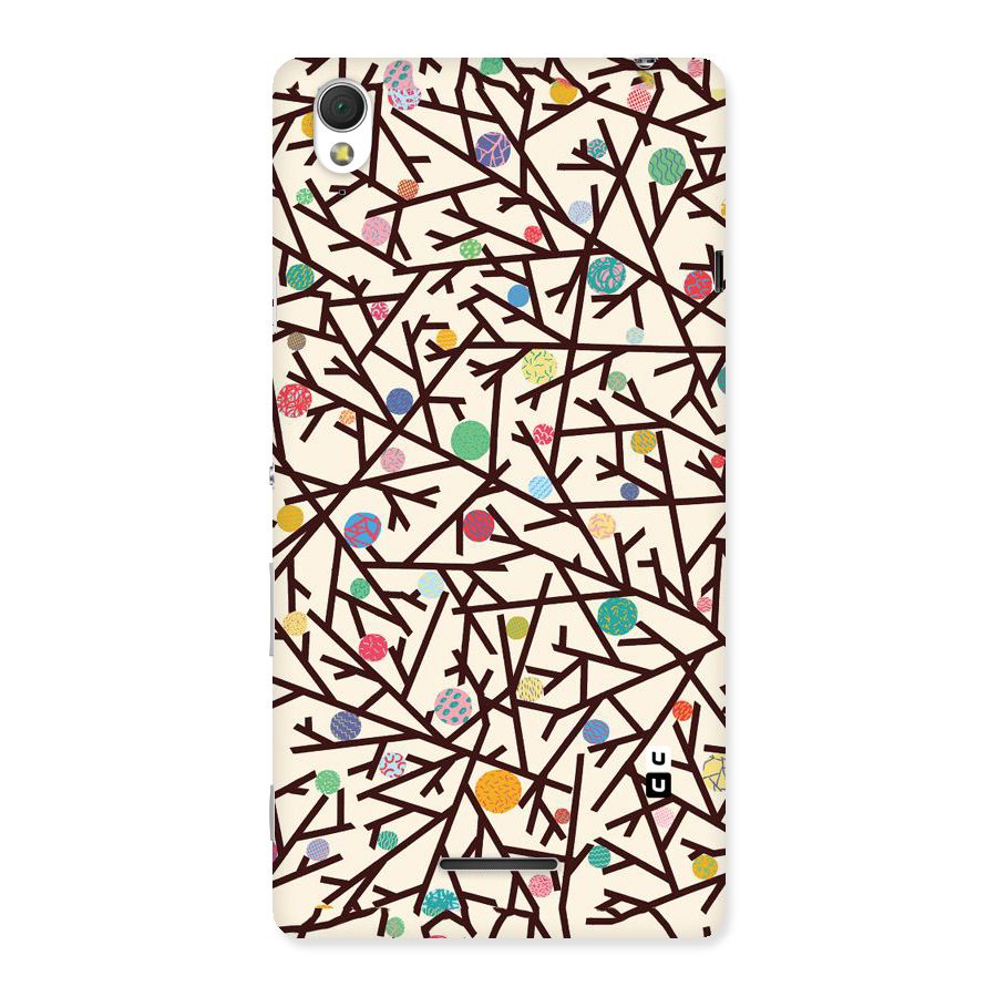 Stem Pattern Back Case for Sony Xperia T3