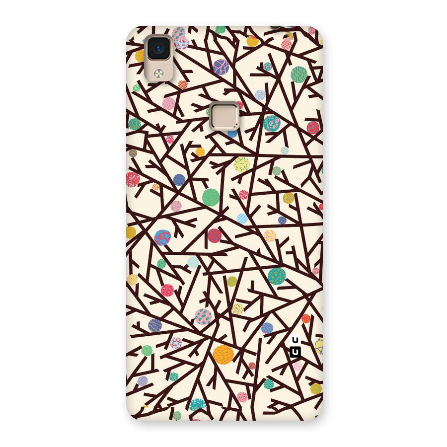 Stem Pattern Back Case for V3 Max