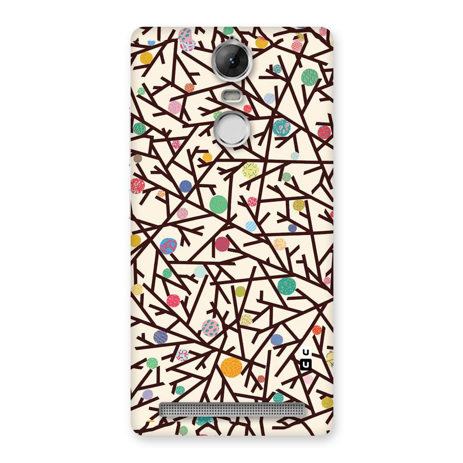 Stem Pattern Back Case for Vibe K5 Note