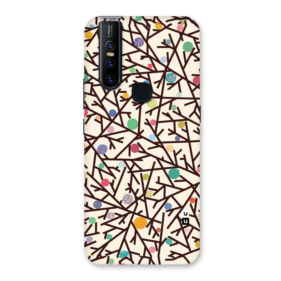 Stem Pattern Back Case for Vivo V15