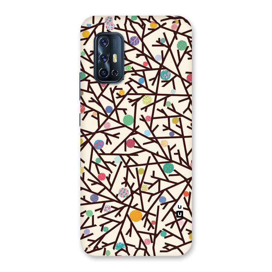Stem Pattern Back Case for Vivo V17