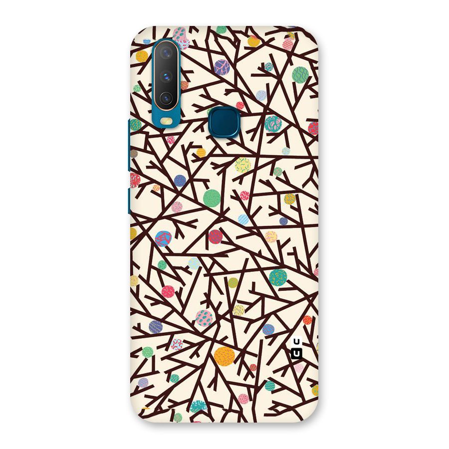 Stem Pattern Back Case for Vivo Y12