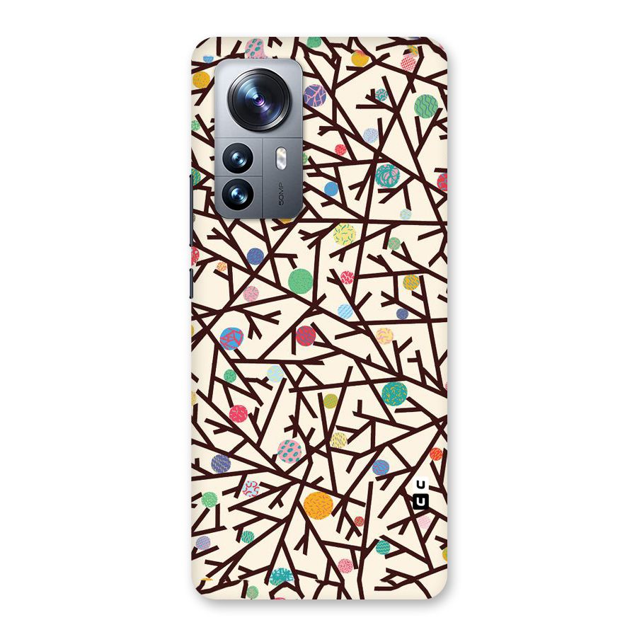 Stem Pattern Back Case for Xiaomi 12 Pro