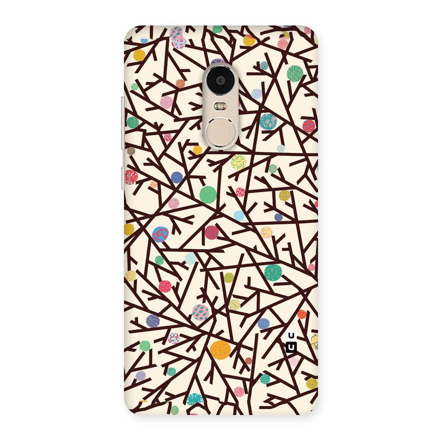 Stem Pattern Back Case for Xiaomi Redmi Note 4