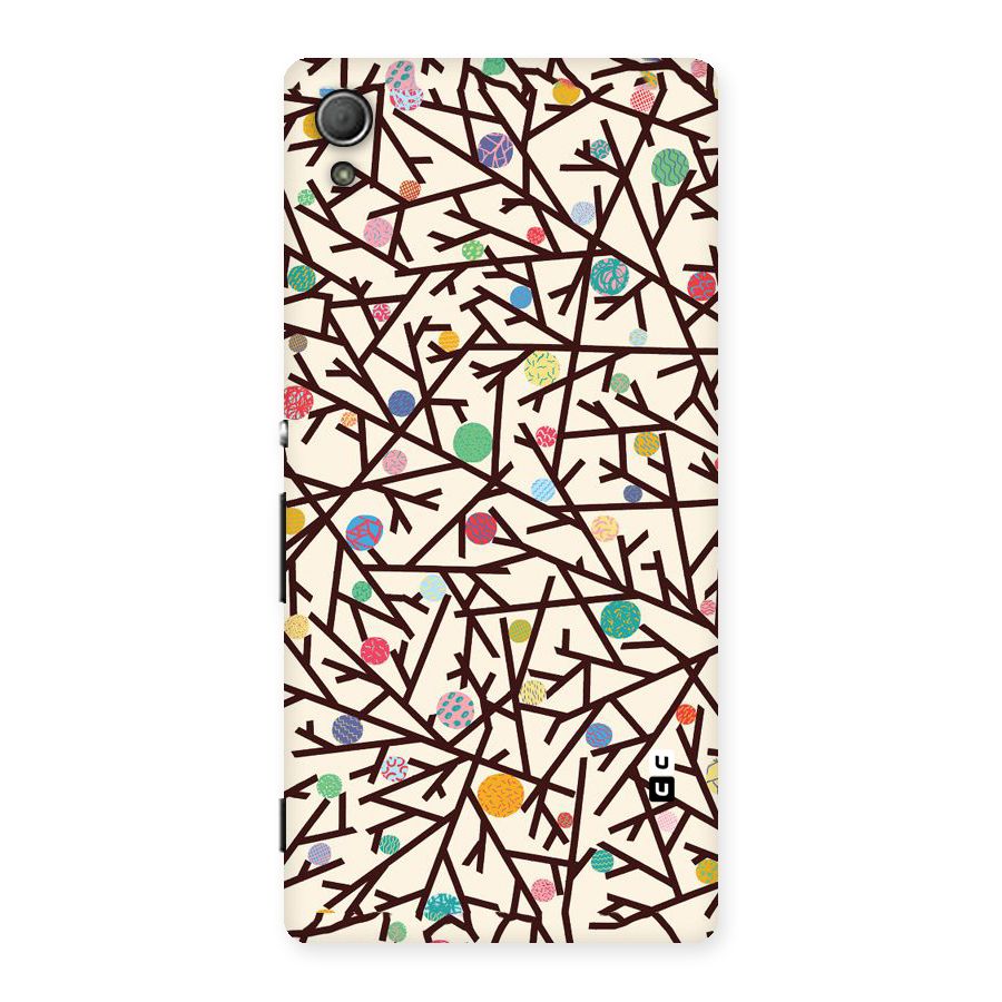 Stem Pattern Back Case for Xperia Z4