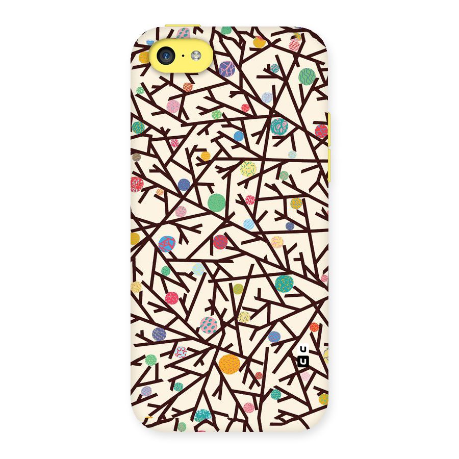 Stem Pattern Back Case for iPhone 5C
