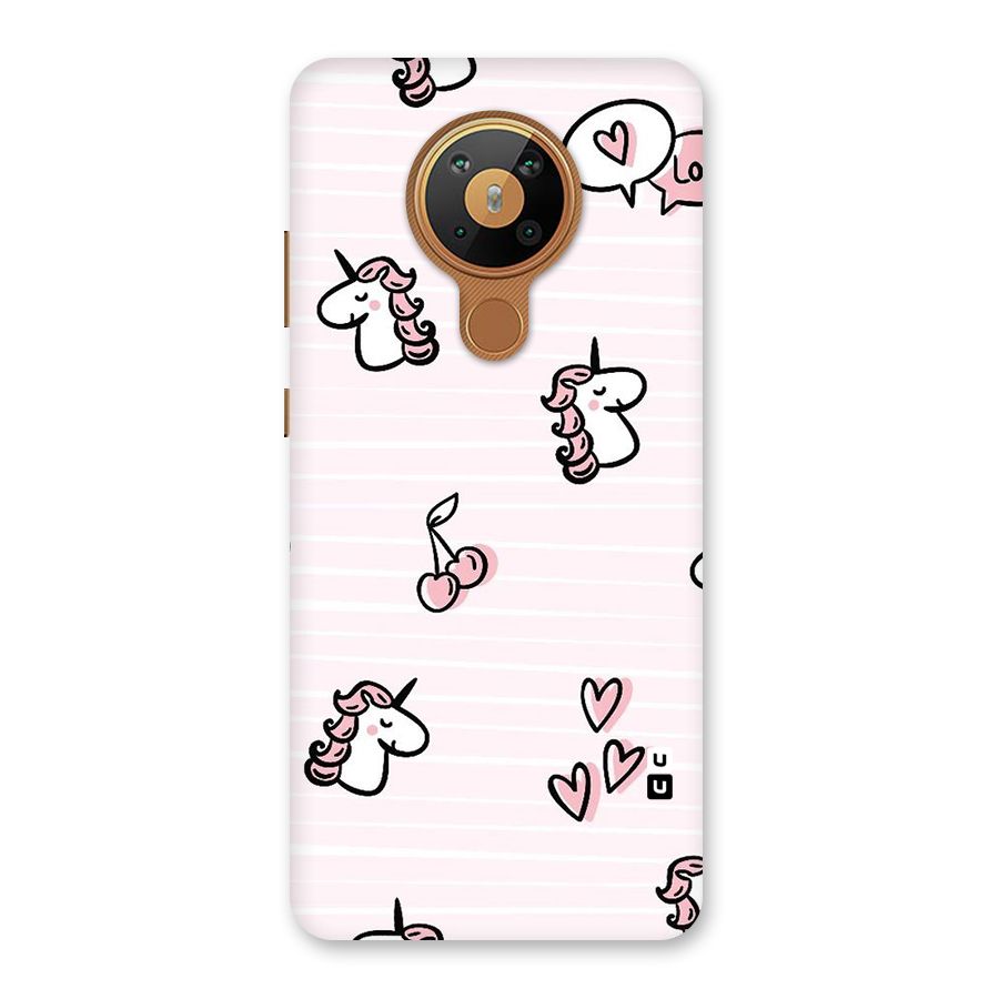 Strawberries And Unicorns Back Case for Nokia 5.3