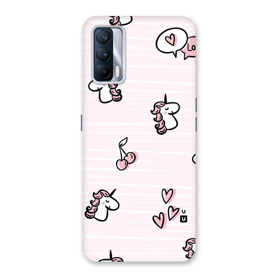 Strawberries And Unicorns Back Case for Realme X7