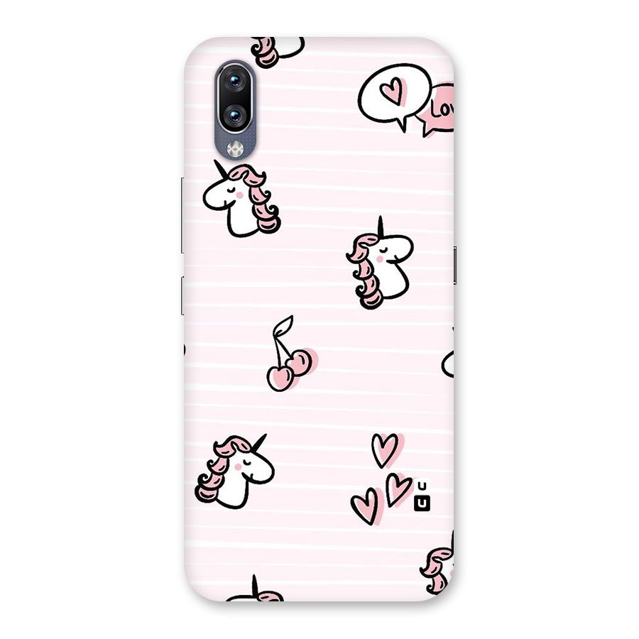 Strawberries And Unicorns Back Case for Vivo NEX