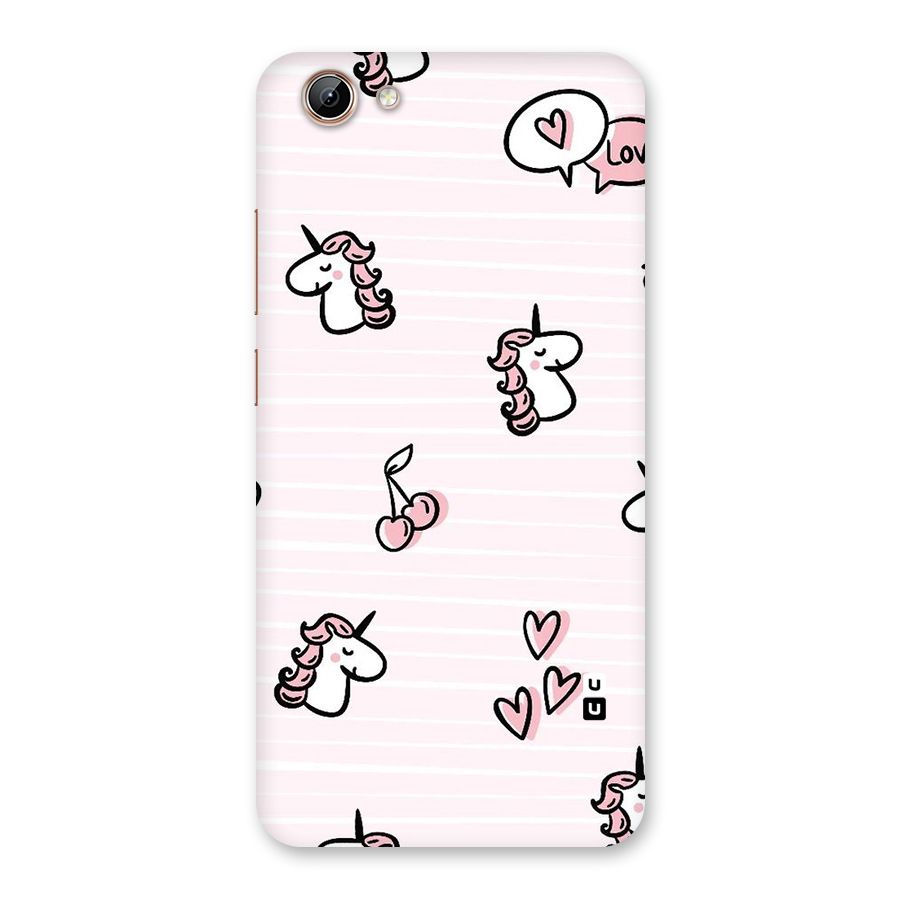 Strawberries And Unicorns Back Case for Vivo Y71i