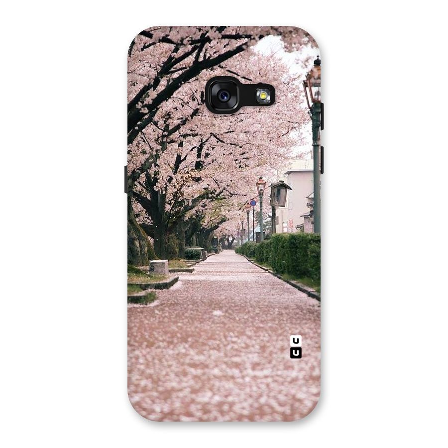 Street In Pink Flowers Back Case for Galaxy A3 (2017)