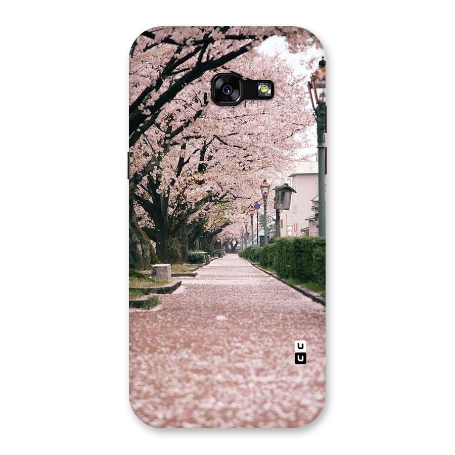 Street In Pink Flowers Back Case for Galaxy A5 2017